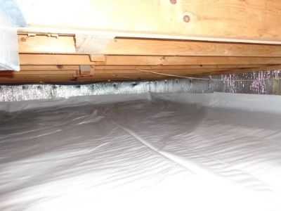 Crawlspace waterproofing provided by Quality Foundation Repair serving Bellevue, NE