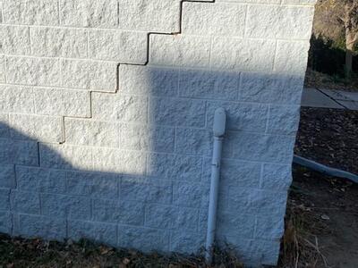 Cracked or bowed wall repair in Council Bluffs, IA provided by Quality Foundation Repair.