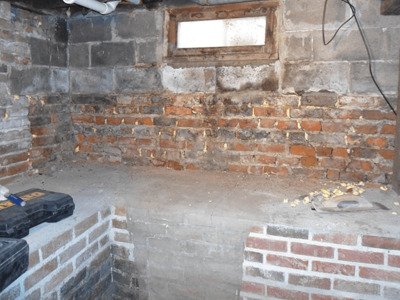 Foundation repointing project photo 2