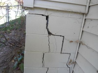 Foundation settlement photo 5